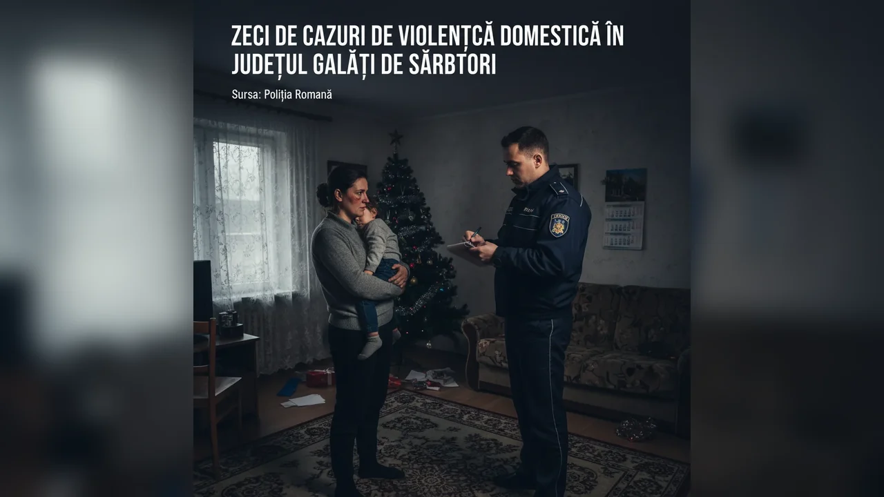 Creștere îngrijorătoare a cazurilor de violență domestică de sărbători în Galați