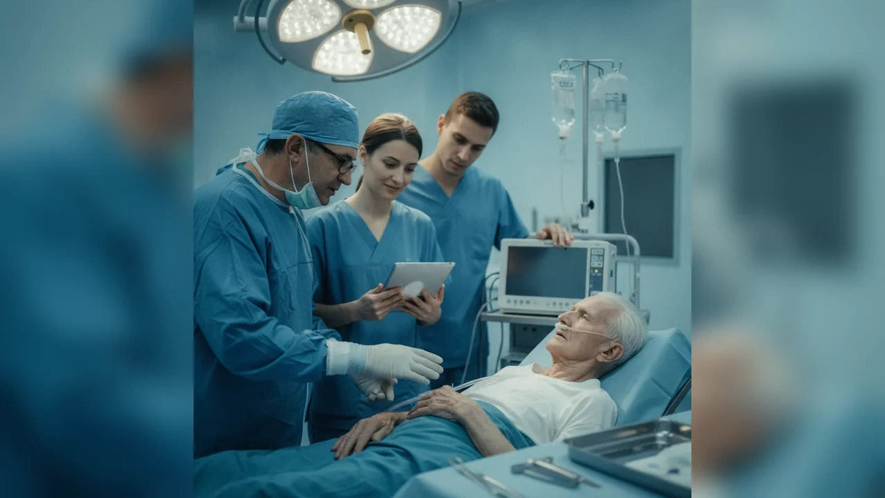 Pacient de 90 de ani, salvat la Spitalul Județean Galați