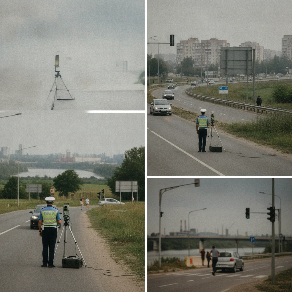 Radare în Galați pe 28 septembrie: Drumul de Centură, Bulevardul Brăilei și Strada Traian monitorizate