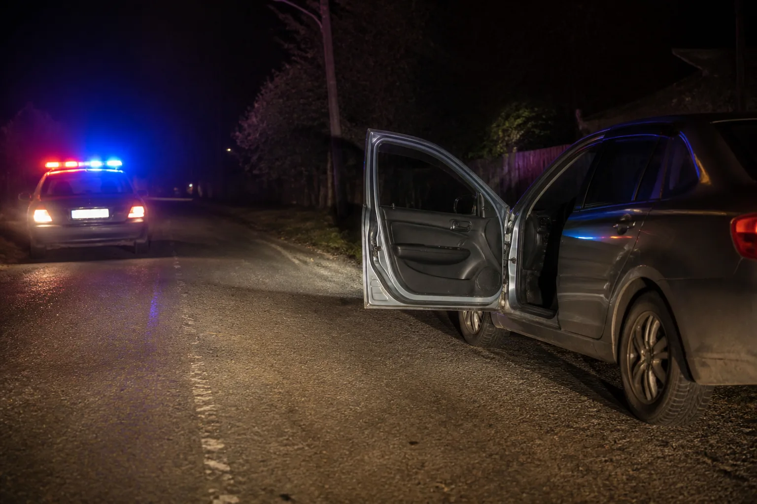 0,96 mg/l alcool și fără permis: bărbat din Drăgușeni, depistat pe drum comunal