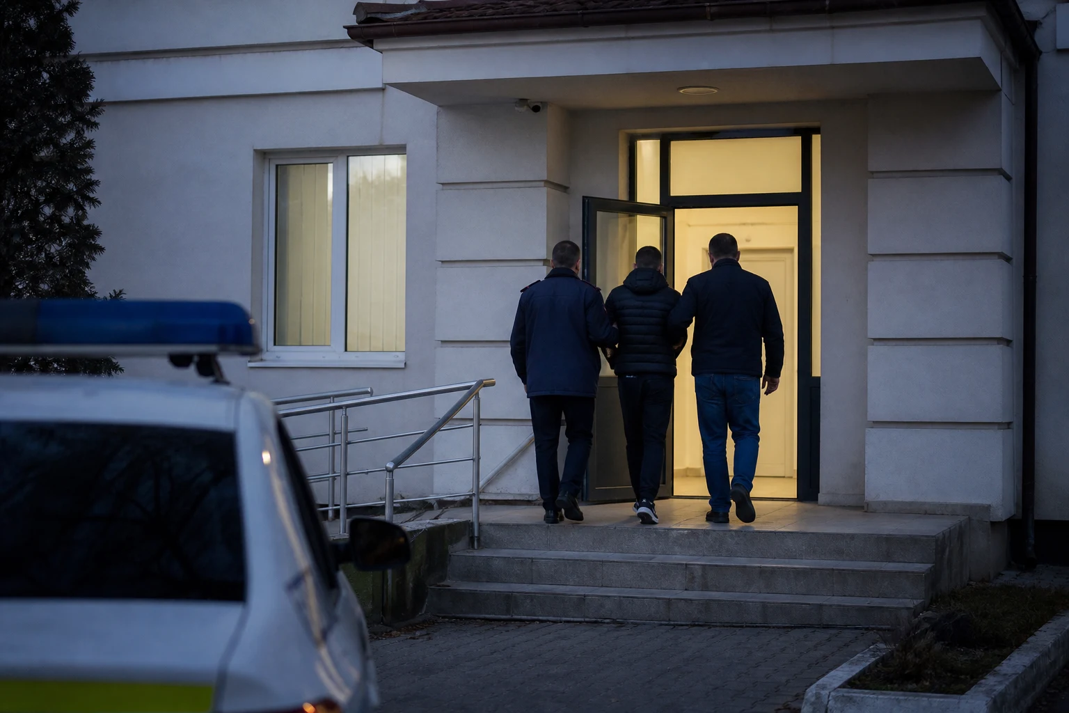 Strada Dogăriei: femeie reținută după ce ar fi lovit un polițist la legitimare